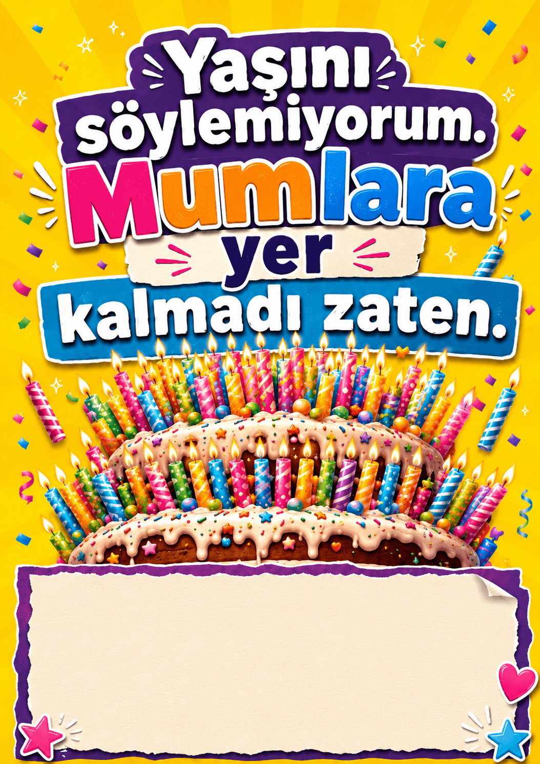 Mumlara Yer Kalmadı