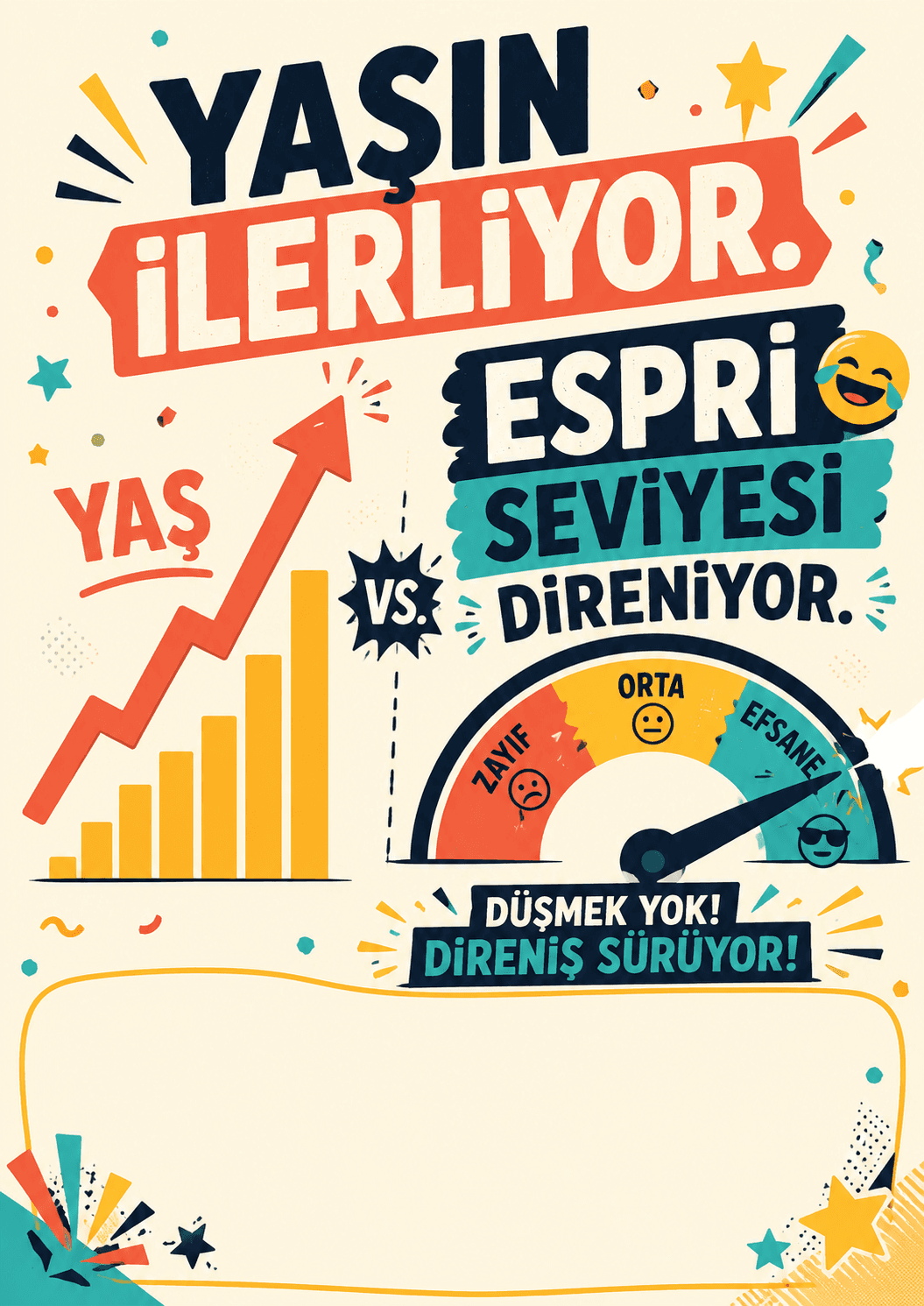 Yaşın İlerliyor