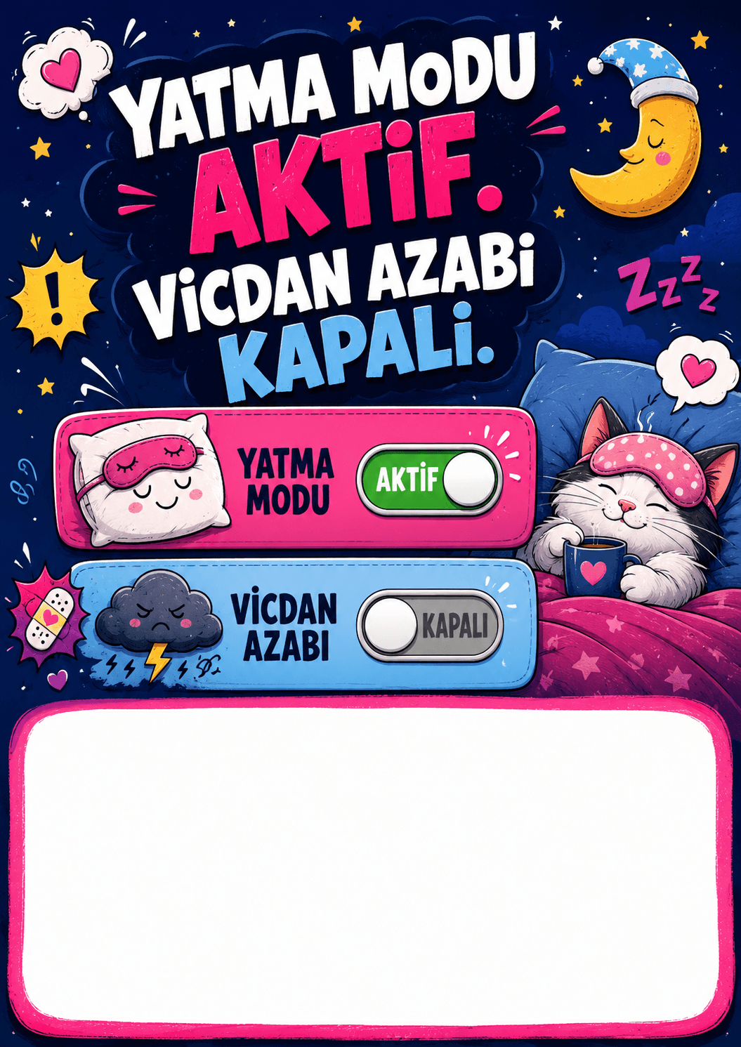 Yatma Modu Aktif