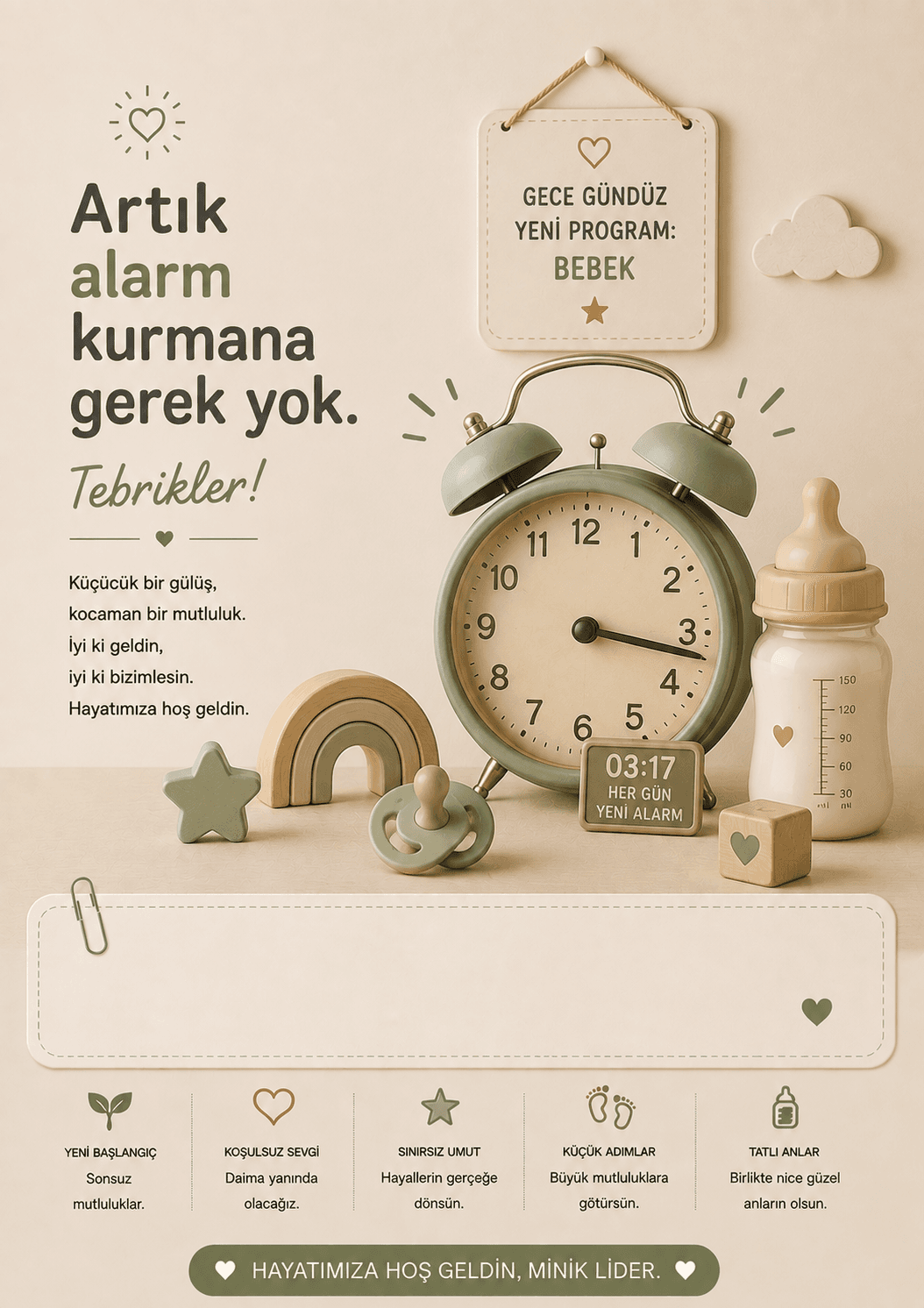 Artık Alarma Gerek Yok