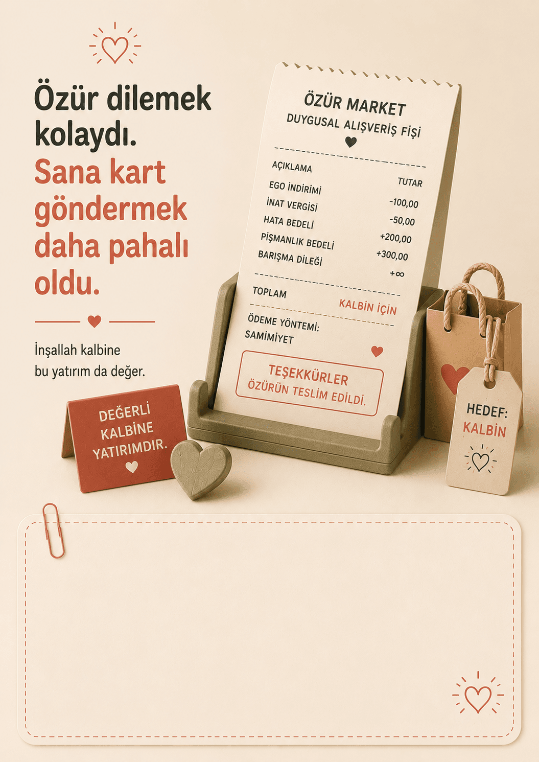Özür Dilemek Kolaydı