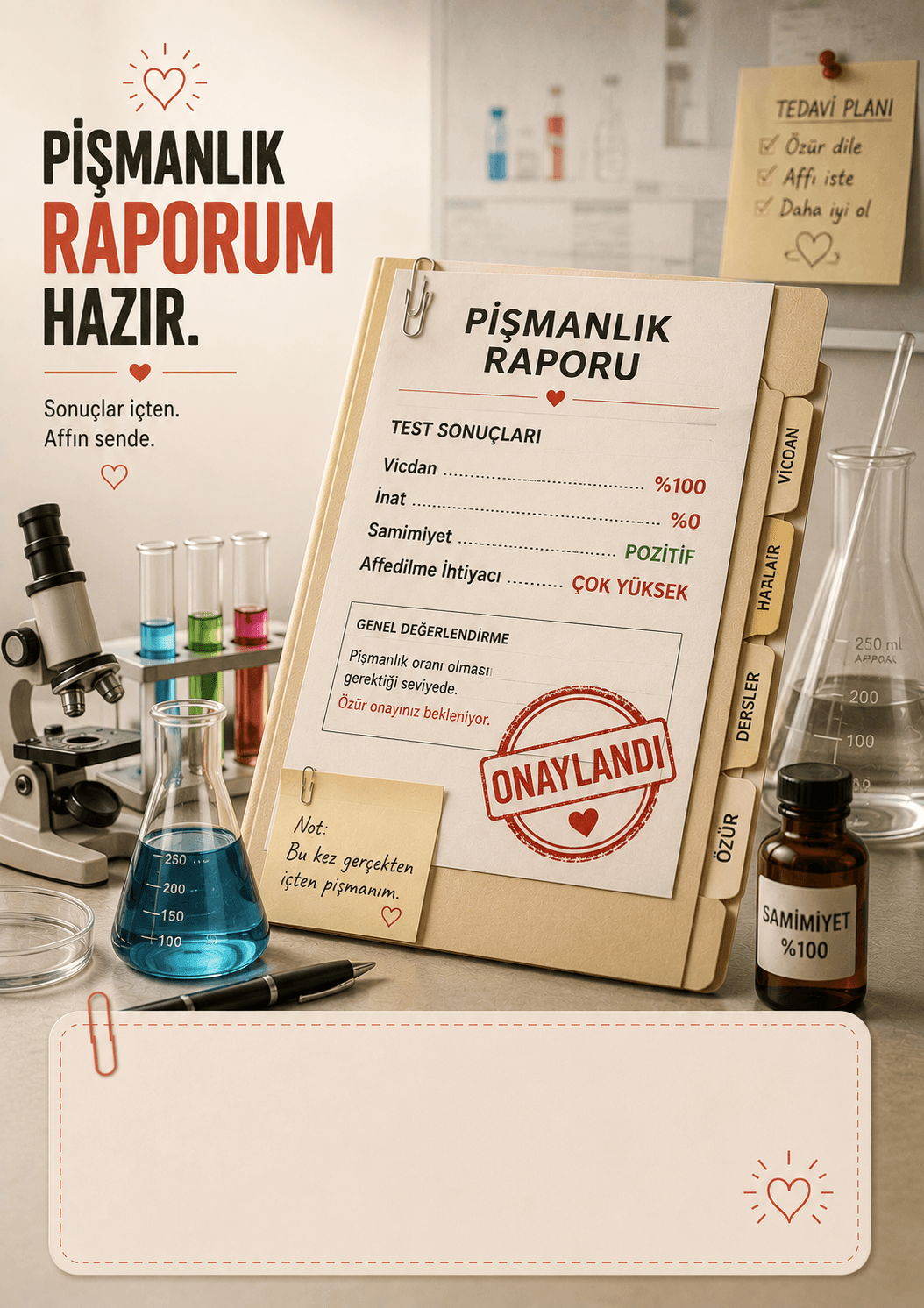 Pişmanlık Raporu