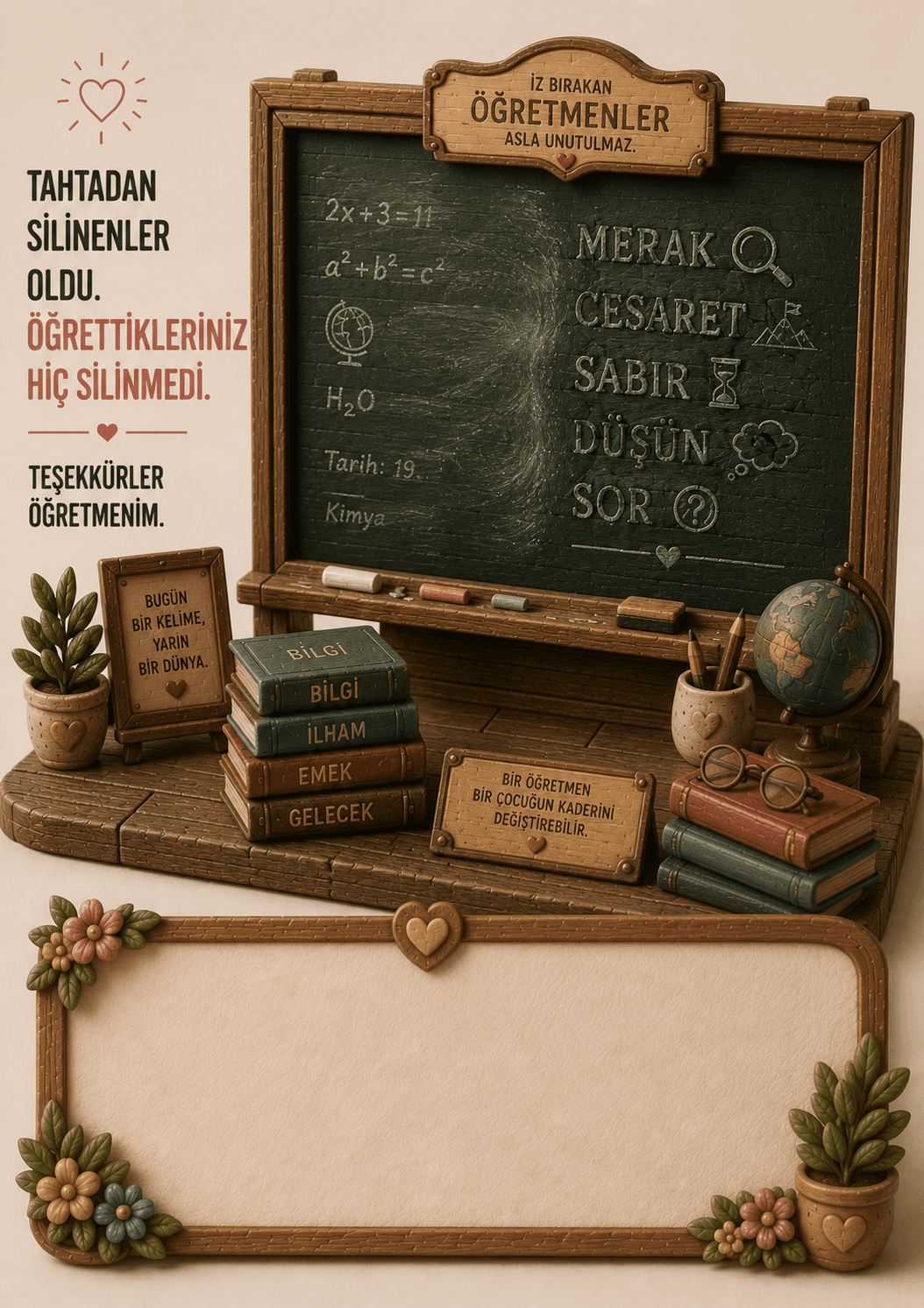 Öğrettikleriniz Hiç Silinmedi